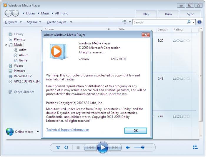 Windows Media Player Download